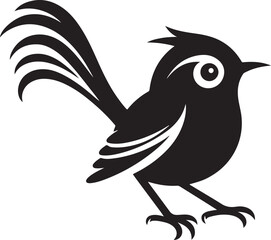 High-quality bird silhouette vector art for creative projects and designs.