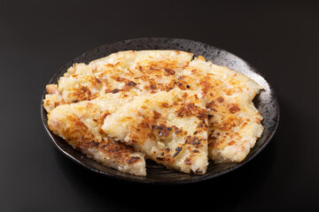 玉ねぎとチーズのチヂミ