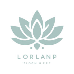 Minimalist Logo of Yoga Inspiration