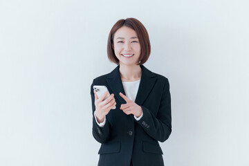 ビジネスウーマンのポートレート