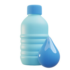 3D Hydration Illustration