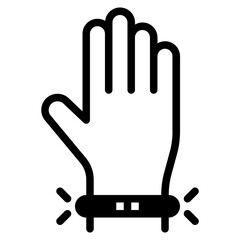 Wristband icon