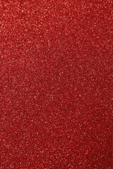 Shiny red glitter texture background