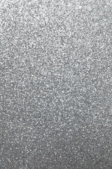 Shiny silver glitter texture background