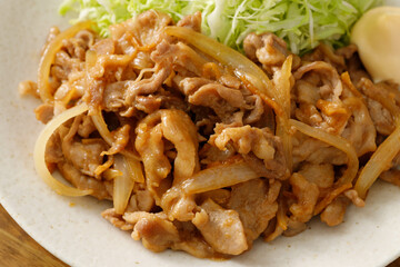 豚肉の生姜焼き