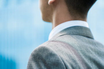 ビジネスマンの匿名イメージ