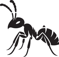 ant silhouette vector graphics available for download.