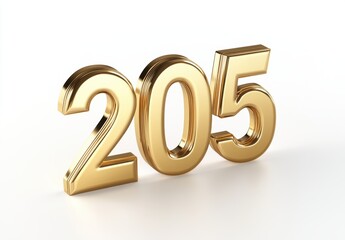Gold 205 Number.