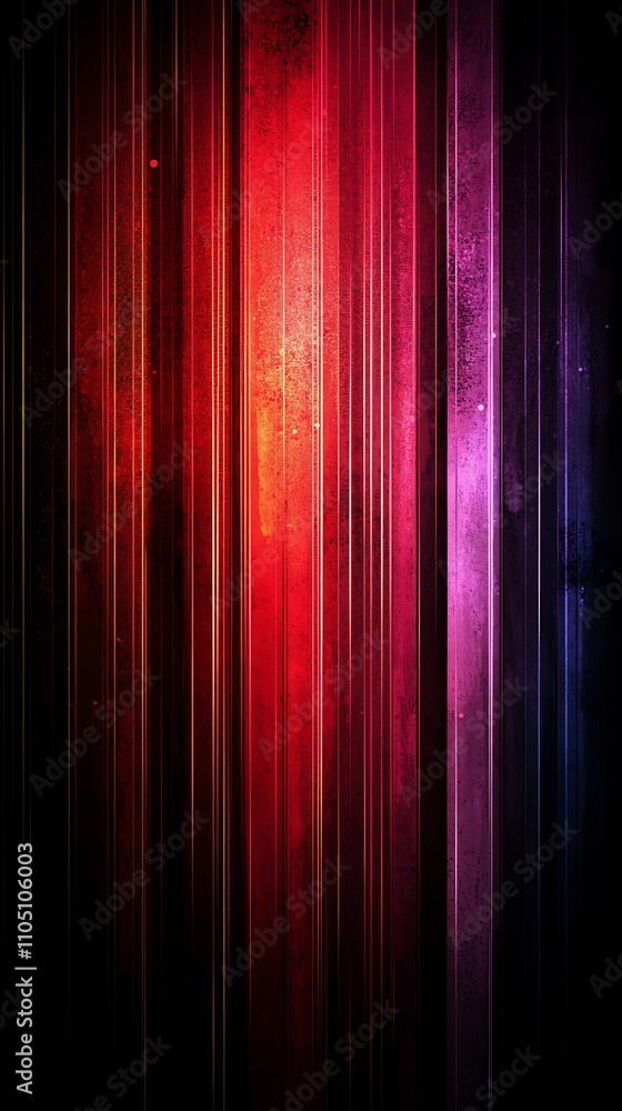 Poster vibrant abstract prismatic gradients and geometric patterns digital artwork background captivating c