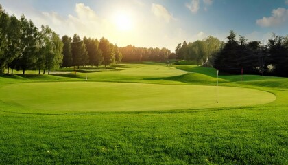 Obraz premium Golf Course 