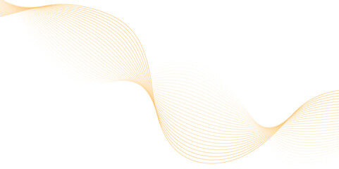 Abstract technology wave lines, frequency sound, data science, business wave line background. Abstract wavy element for design on transparent background isolated