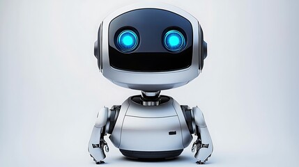 Friendly Robot AI Digital Assistant Future Technology Automation Innovation