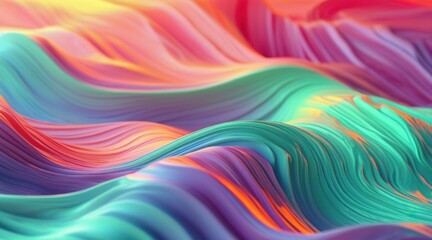 Pulsing Color Waves