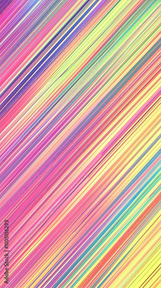 Poster vibrant abstract background with diagonal striped pattern of bold colorful geometric lines and gradi