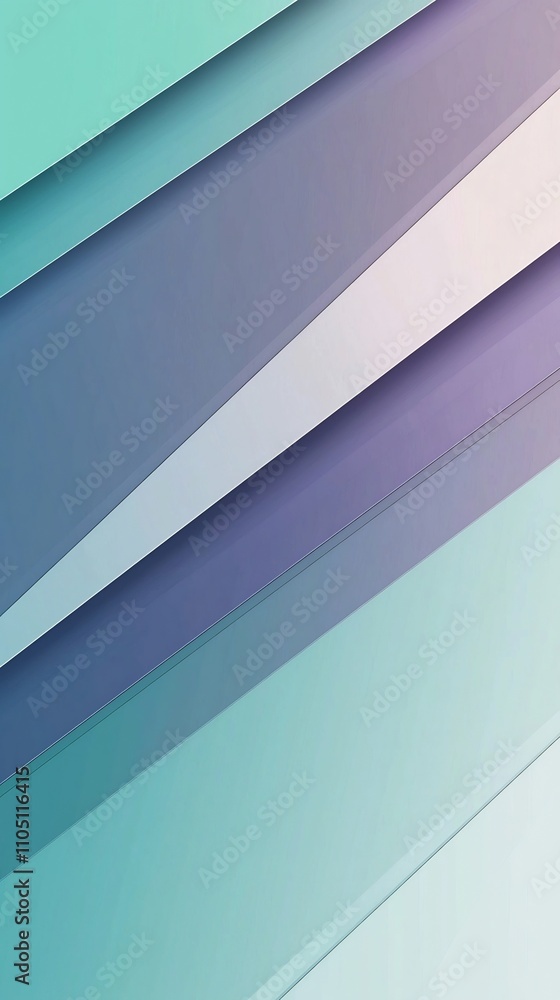 Poster diagonal stripes in vibrant pastel gradient abstract background geometric shapes and lines compositi