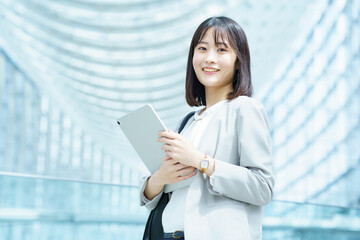 ビジネスウーマンのポートレート 