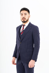 スーツ姿の男性のポートレート