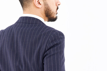 ビジネスマンの後ろ姿