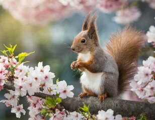 Fototapeta premium Im Frühling zwischen Blüten