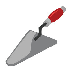 Trowel icon vector illustration. Can also be used for Construction Tools. Shovel, cement, building concept.