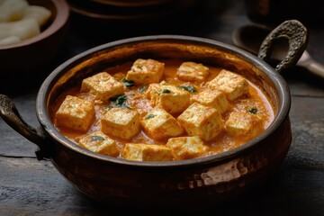 Paneer in Curry Sauce