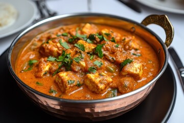 Paneer in Curry Sauce