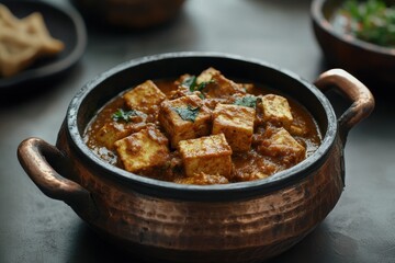 Paneer in Curry Sauce