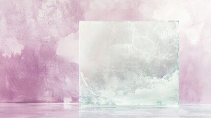 Glass Panel on Wall.
