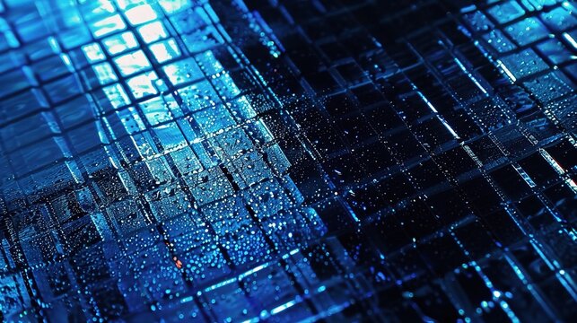 Futuristic Cybernetic Corridor Scene: Sleek Sci-Fi Visual with Neon Accents & Atmospheric Glow &ndash; High-Impact Background for Tech Presentations/Cyberpunk Projects