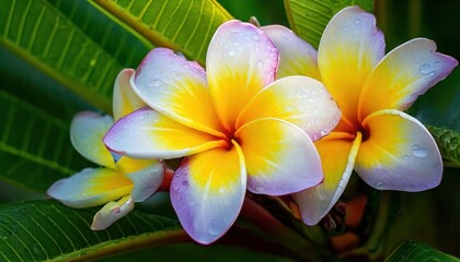 Fototapeta premium Plumeria Flora