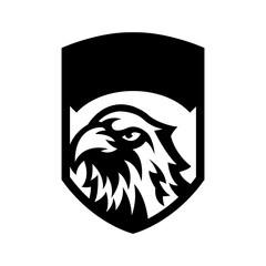Eagle logo design template vector image
