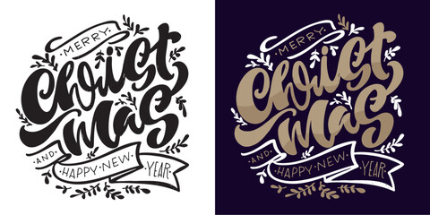 100% vector hand drawn doodle file. Beautiful hand drawn lettering quote about winter holidays. Lettering for t-shirt design, mug print, bag print, clothes fashion. 