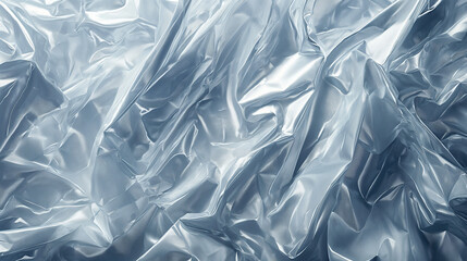 Obraz premium Realistic Plastic Wrap Texture Background for a Sleek and Modern Design