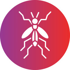 Mosquito Vector Icon Style