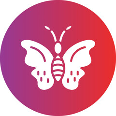 Butterfly Vector Icon Style