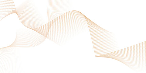 Abstract technology wave lines, frequency sound, data science, business wave line background. Abstract wavy element for design on transparent background isolated