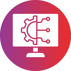 IT Automation Vector Icon Style