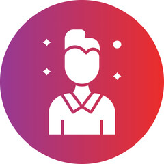 Male Celebrity Vector Icon Style