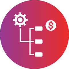 Business Plan Vector Icon Style