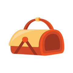 Pet Carrier Vector Illustration