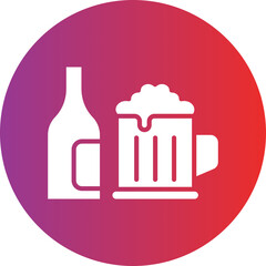 Craft Beer Vector Icon Style