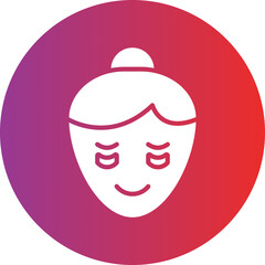 Dark Circles Vector Icon Style