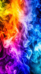 Obraz premium Smoke Texture Background and Color Trends