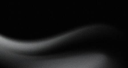Dark Grey Black grainy Monochrome Abstract Background with Noise Grainy Texture. For poster, banner, flyer and presentation.