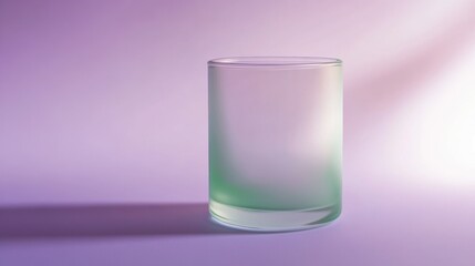 Glass on Purple.