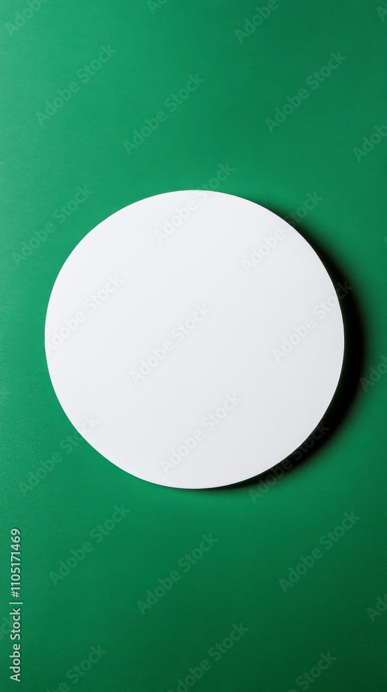Poster a lively speech bubble on a verdant green background, prompting dialogue and nurturing interaction i