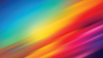 Abstract blurred gradient background in bright colors. Colorful smooth