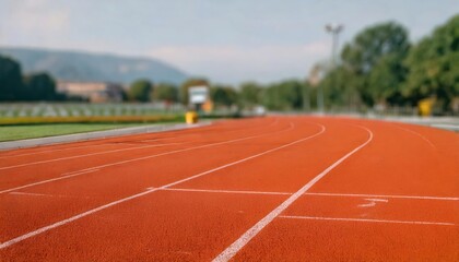 Fototapeta premium Track And Field Park 