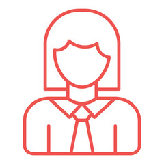Obraz premium Girl Icon