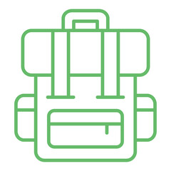 Fototapeta premium Backpack Icon
